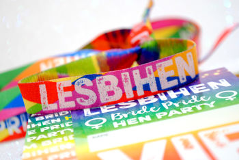 Lesbihen Gay~Lesbian Hen Party Vip Pass Lanyards, 12 of 12