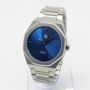 Silver And Navy Stainless Steel Wrist Watch, thumbnail 8 of 9