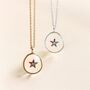 Glass Pendant With Pave Star Detail, thumbnail 7 of 9