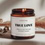 Valentines Gifts For Her Funny Candle True Love, thumbnail 1 of 7