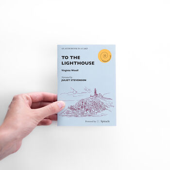 Virginia Woolf's To The Lighthouse Audiobook In A Card Gift, 5 of 10