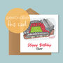 Liverpool Fc Personalised Birthday Card, thumbnail 1 of 5