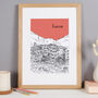 Personalised Lucca Print, thumbnail 8 of 10