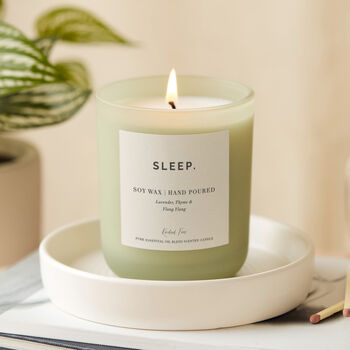 Green Mood Boosting Aromatherapy Candle, 3 of 11