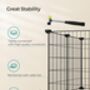 Modular Small Animal Playpen With Metal Panels, thumbnail 5 of 7