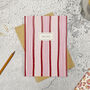 Red And Pink Stripe Notebook, thumbnail 6 of 7