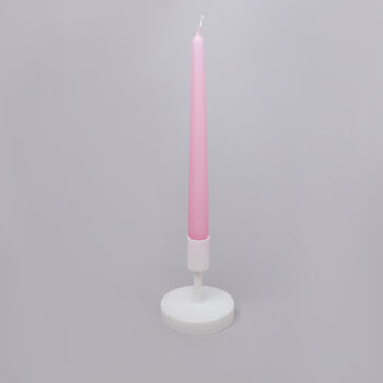 G Decor Pack Of 10 Or 20 Pink Dinner Candles, 3 of 4