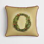 Christmas Garland Letter Alphabet Cushion, thumbnail 9 of 11