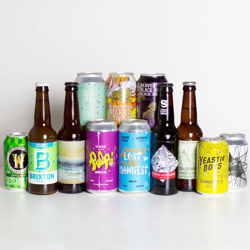 Ipa And Pale Ale Mixed Case Craft Beer Gift Case By HonestBrew
