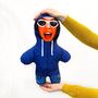 Hoodie Various Colours Personalised Mini Me® Doll, thumbnail 3 of 5