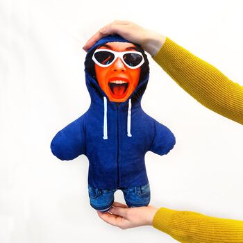 Hoodie Various Colours Personalised Mini Me® Doll, 3 of 5