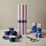 Luxury Striped Gift Wrapping Paper – Blue And Red Design, thumbnail 5 of 8