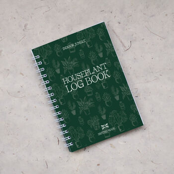 Houseplant Annual Tracker Log Book, 6 of 7