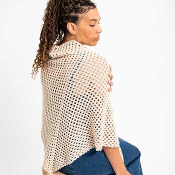 Elsie Shawl Easy Crochet Kit, 3 of 11