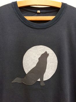 Parent And Child Wolf T Shirt Set, 9 of 10
