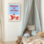 Babar The Elephant Aeroplane Nursery Art Print, thumbnail 3 of 3