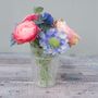 Bouquet Of Roses In Pink Vase, thumbnail 4 of 4