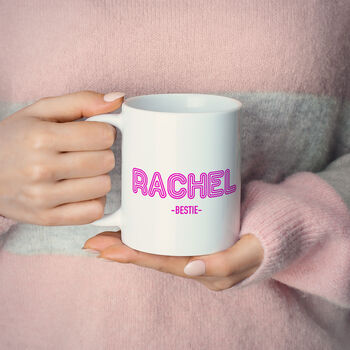 Bright And Bold Personalised Mug Best Friend Gift, 3 of 3
