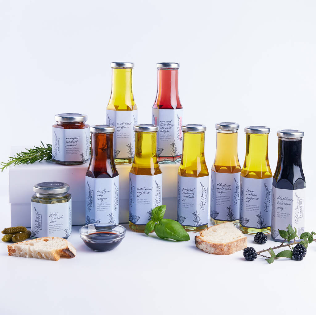 Luxury Oils And Vinegars By Wild Cornwall