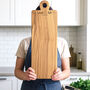 Personalised Large Italian Olive Wood Serving Board, thumbnail 9 of 11