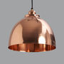 Copper Plated Aluminium Pendant Light, thumbnail 1 of 3