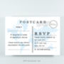 Travel Inspired Wedding Invitation 'Claire', thumbnail 8 of 9