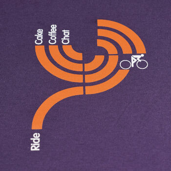 T Lab Cafe Cyclist Bike T Shirt, 3 of 5