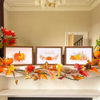 Pumpkin Meadow Picture Craft Kit | Autumn Home Decor, 2 of 7