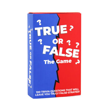 True Or False Trivia Card Game, 2 of 4
