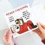 Lost In The Mail Christmas Card, thumbnail 4 of 4