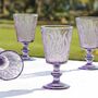 Luxury Embossed Coloured Wine Goblet Collection, thumbnail 4 of 6
