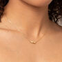 Luxury 9ct Gold Leaf Twist Necklace, thumbnail 1 of 5