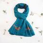 Pheasant Print Scarf, thumbnail 1 of 6