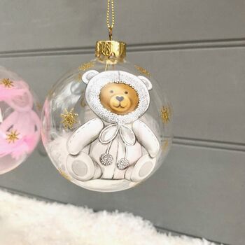 Personalised Baby's First Christmas Bauble, 4 of 4