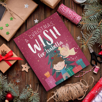 Personalised Christmas Wish Story Book, 2 of 11