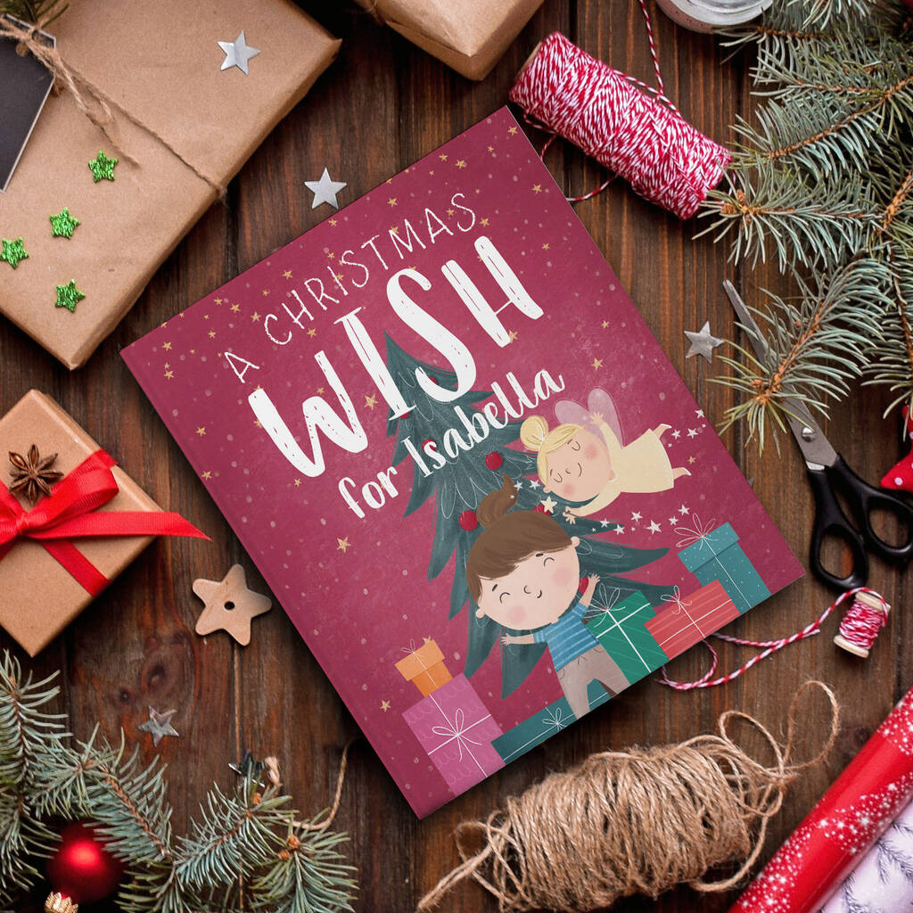 Personalised Christmas Wish Story Book, 1 of 9