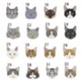 Personalised Cat Breed Christmas Jumper, thumbnail 4 of 10