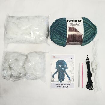 Squish Jellyfish Crochet Kit, 2 of 2