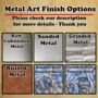 Modern Round Metal World Map Wall Art Office Decor, thumbnail 2 of 12