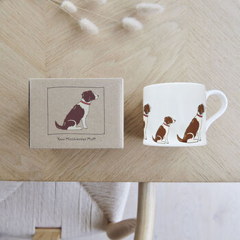 Liver And White Father’s Day Card – Dog Dad Card From The Dog, 4 of 12