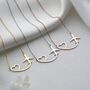 Wanderlust Journey Heart Airplane Necklace, thumbnail 5 of 9