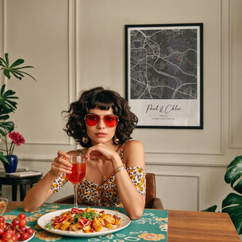 New Home Gift – Personalised Housewarming Gift, New Home Map Print, 5 of 8