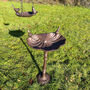 Windsor Cast Iron Garden Bird Bath Set, thumbnail 1 of 12