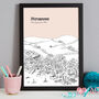 Personalised Stromness Print, thumbnail 7 of 10