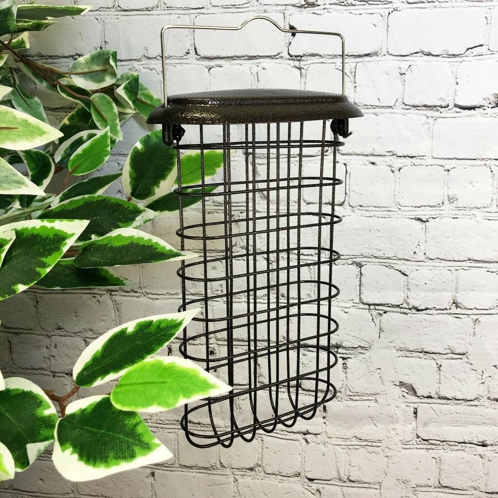 Large Hanging Suet Block Garden Bird Feeder By Garden Selections