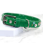 Starstruck Star Studded Crystal Dog Collar, thumbnail 5 of 7