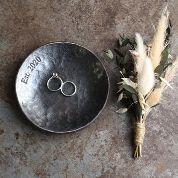 6th Anniversary Round Iron Dish, 9 of 12