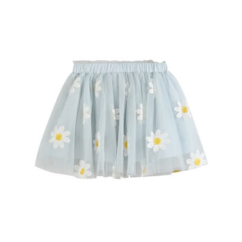 Daisy Soft Blue Tulle Skirt, 2 of 6