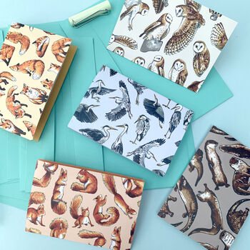Wildlife Collective Nouns Letter Writing Set, 9 of 11