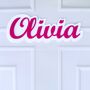 Personalised Layered Name Sign For Child's Bedroom, thumbnail 7 of 9